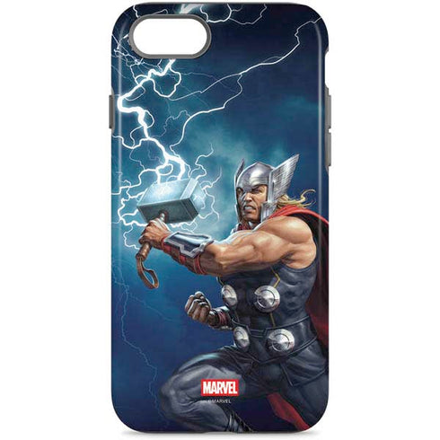 Marvel Thor Thor and Mjolnir iPhone Cases